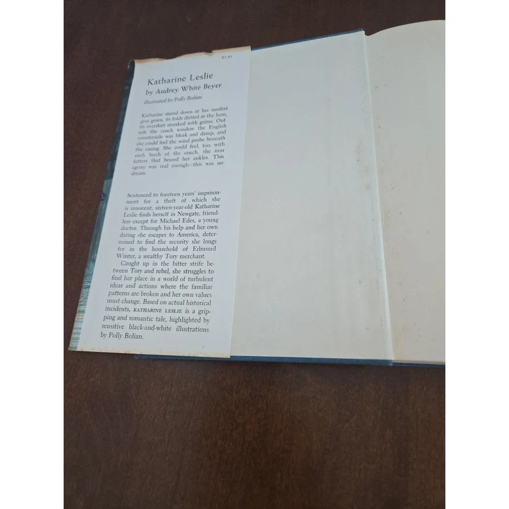Katharine Leslie by Audrey White Beyer‎ Knopf 1963 HC DJ Rare 1st Edition Maine